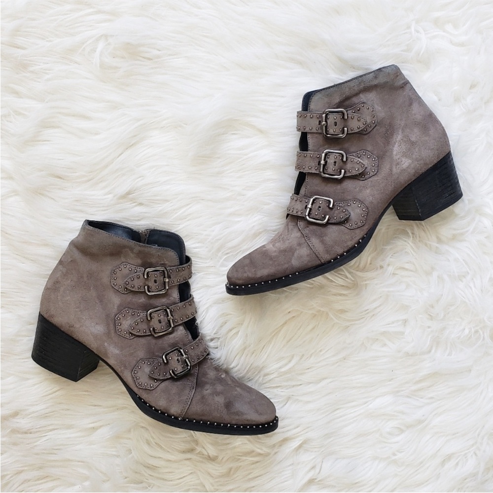 Paul Green SoHo Studded Moto Ankle Boots